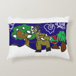 Deer love winter  アクセントクッション