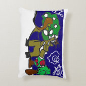 Deer love winter  アクセントクッション (裏面(縦))