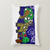 Deer love winter  アクセントクッション (正面(垂直))