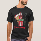 Deer Merry Christmas Winter Deer Christmas Tシャツ (正面)