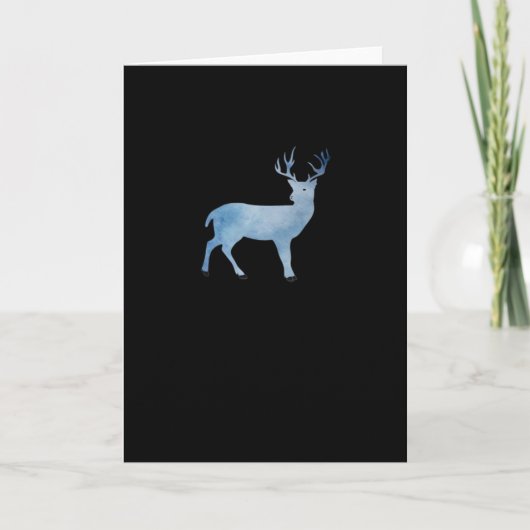 Deer Modern Artistic Design カード (正面)