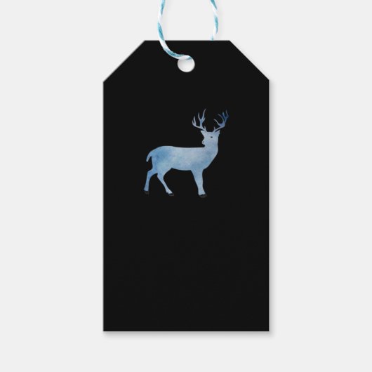 Deer Modern Artistic Design ギフトタグ (正面)