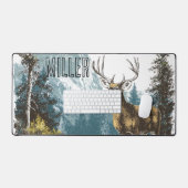 Deer Nature デスクマット (キーボード&マウス)