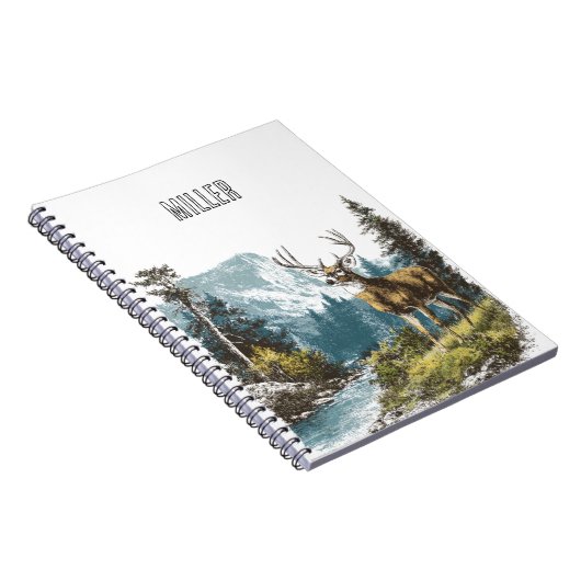 Deer Nature  ノートブック (右側)