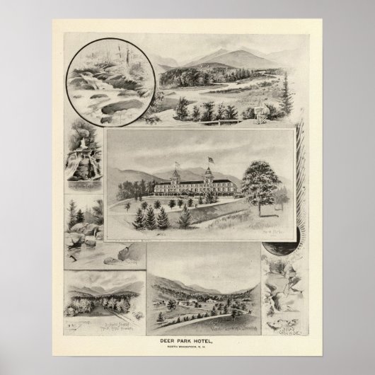 Deer Park Hotel ポスター (正面)