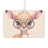  deer photo car air fresheners カーエアーフレッシュナー (裏面)