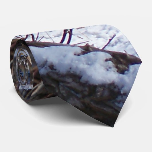 Deer Photo Tie ネクタイ (ロール)