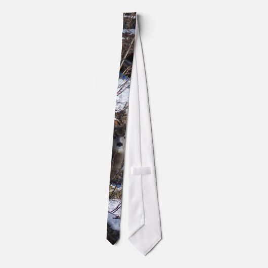 Deer Photo Tie ネクタイ (裏面)