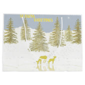 Deer Reflection ラージペーパーバッグ (裏面)