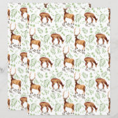Deer Scrapbook Paper (正面/裏面)