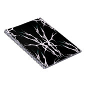 Deer Skull Tribal Design for deer Hunters white ノートブック (右側)