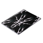 Deer Skull Tribal Design for deer Hunters white ノートブック (左側)