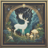 deer spirit シール (正面)