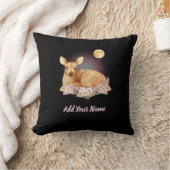 Deer Throw Pillow クッション (ブランケット)