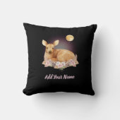 Deer Throw Pillow クッション (正面)