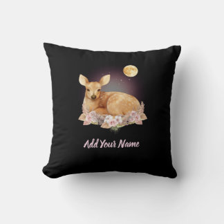 Deer Throw Pillow クッション