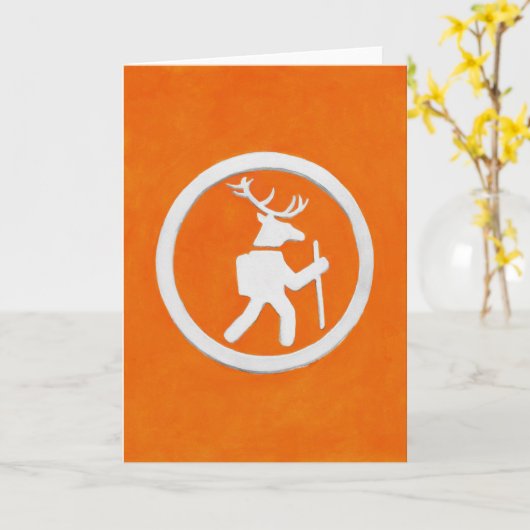 Deer Trail Marker カード (黄色い花)