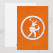 Deer Trail Marker 招待状 (正面/裏面)