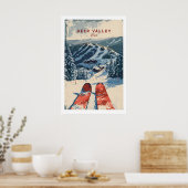 Deer Valley Ski Poster 1 ポスター (キッチン)