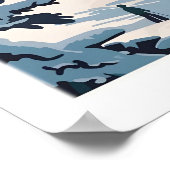 Deer Valley Ski Print - Utah 1 ポスター (角)