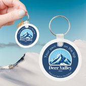 Deer Valley Utah ski area keepsake キーホルダー