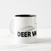 Deer Valley Utah Ski Jumper ツートーンマグカップ (正面左)