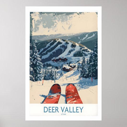Deer Valley Wall Art 1 ポスター (正面)