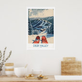 Deer Valley Wall Art 1 ポスター (キッチン)
