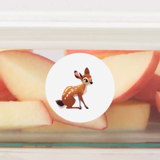 Deer Vinyl Sticker ラベル (貼付)