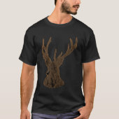 Deer Wild Keeper Deer Hunter Wild Animal Hunting D Tシャツ (正面)