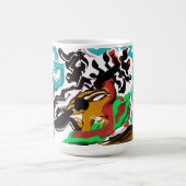 Deer winter  コーヒーマグカップ (中央)