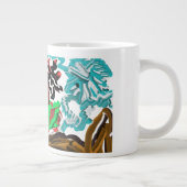 Deer winter  ジャンボコーヒーマグカップ (右)