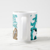 Deer winter  ジャンボコーヒーマグカップ (裏面)