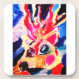 Deer winter joy コースター