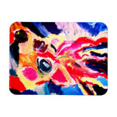 Deer winter joy マグネット (横)