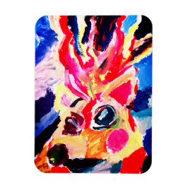 Deer winter joy マグネット