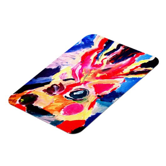 Deer winter joy マグネット (左側)