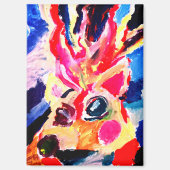 Deer winter joy マグネット (正面)