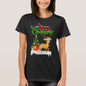 Deer   Xmas Decorations Santa Deer Christmas Tシャツ (正面)