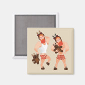 DeerBear マグネット (正面/裏面)