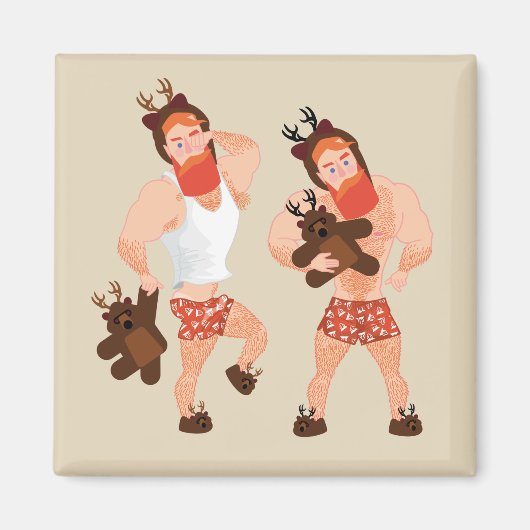 DeerBear マグネット (正面)