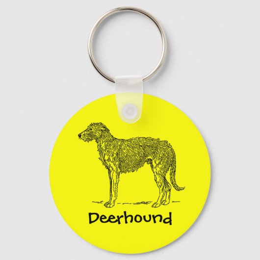 Deerhound キーホルダー (正面)