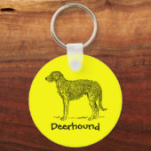 Deerhound キーホルダー (正面)