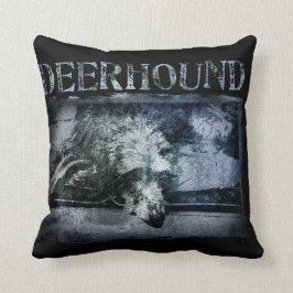 Deerhound grunge クッション
