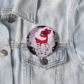 Deerie猛烈なボタン 缶バッジ (インサイチュ)