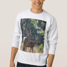 Deers Day Long Sleeves Top スウェットシャツ