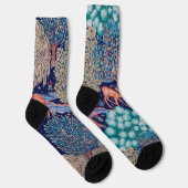 Deers in The Forest, William Morris ソックス (右)