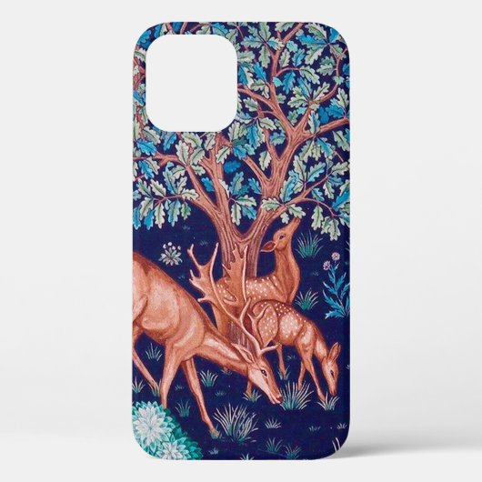 Deers in the Forest、William Morris Case-Mate iPho iPhoneケース (裏面)