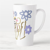 Deer's winter lover  カフェラテマグ (右)