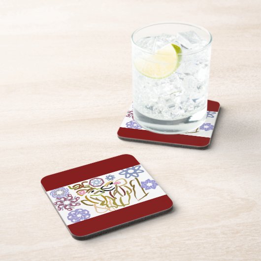 Deer's winter lover  コースター (右側)